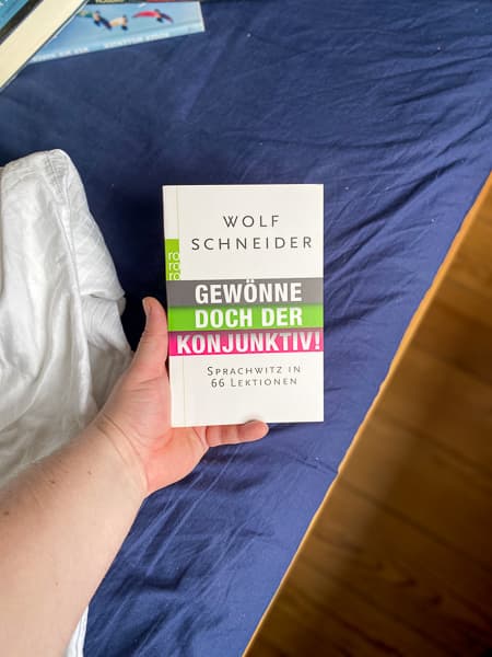 Cover von Gewöhne doch der Konjuktiv!